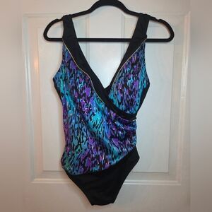 Longitude Multicolor Swimsuit Size 12